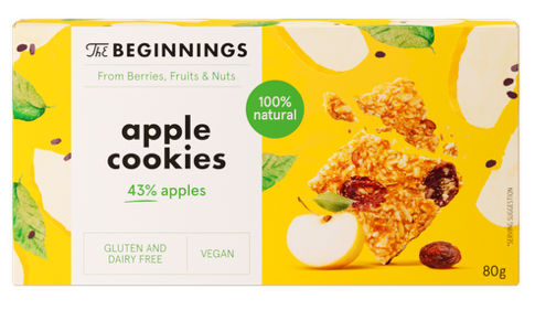 RAW gyümölcsös kekszek